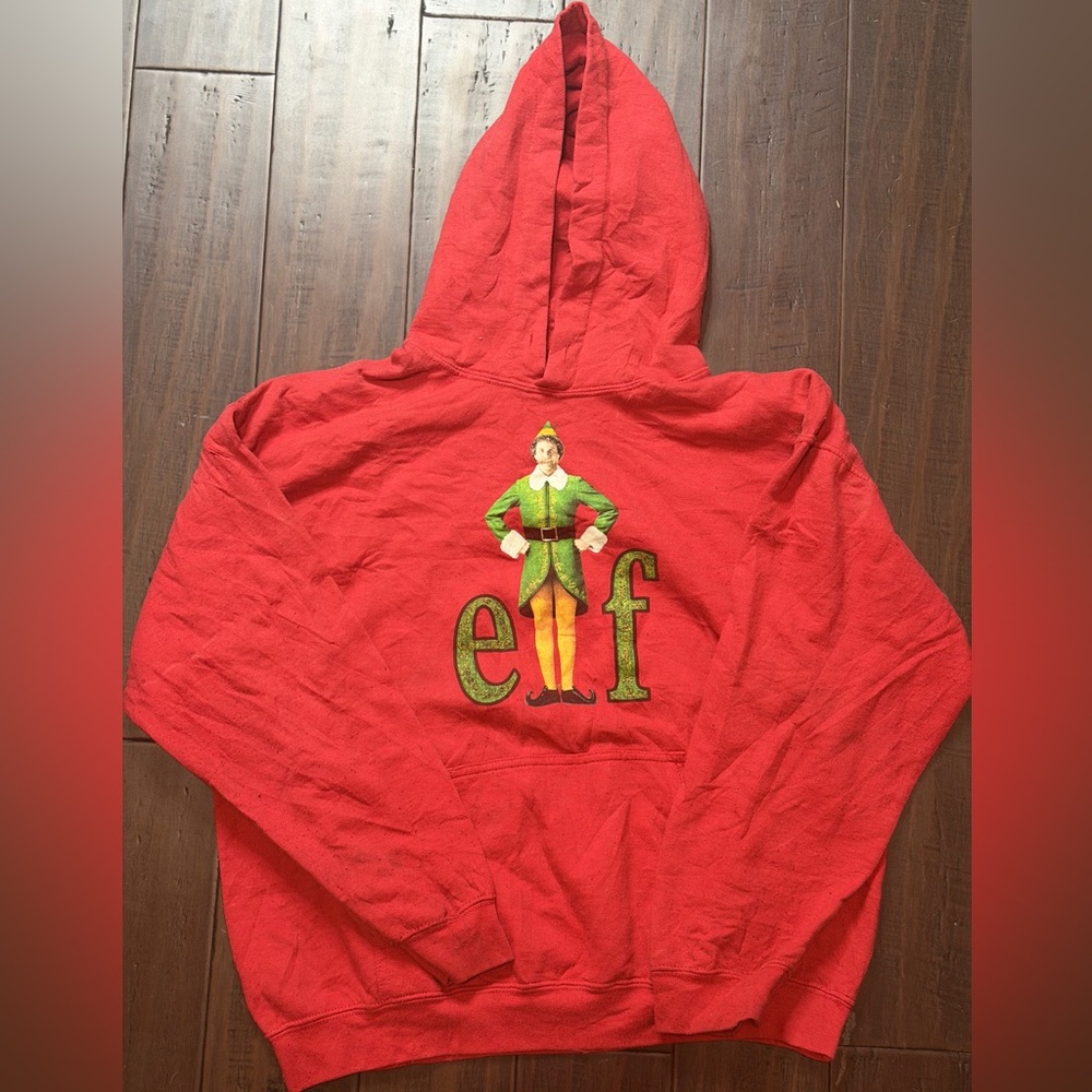 Elf movie Red Hoodie Sweater